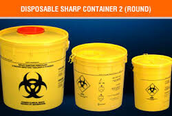 YELLOW SHARP CONTAINER ALL SIZES 1 حاوية نفايات ايطالي