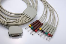 ECG CABELS FOR MANY EQUIPMENTS  كيابل لأجهزة التخطيط