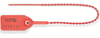 CRUSH CART RED LOCK PAD LOCK LONG TAIL  قفل لعربة الطواري والتعقيم ذيل طويل