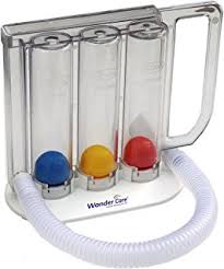 SPIROMETRY EXERCISE KENDAL  جهاز لتمارين التنفس