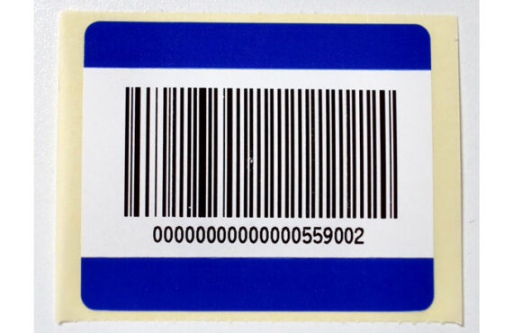 BAR CODE LABEL PAPER ورق لاصق للبار كود