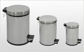 STAINLESS STEEL WASTE BIN ALL TYPES حاويات نفايات ستانلس ستتل