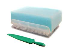 SCRUB BRUSH PLAIN CV MEDICA فرشاة تعقيم سادة